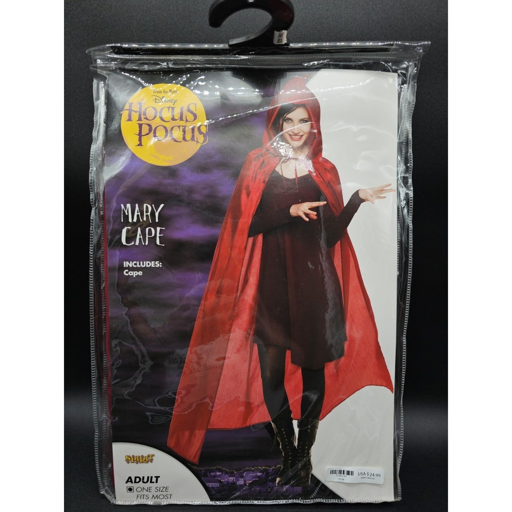 Disney's Hocus Pocus Mary Cape (Cape Only) Costume Sprit‎ Halloween ~ New